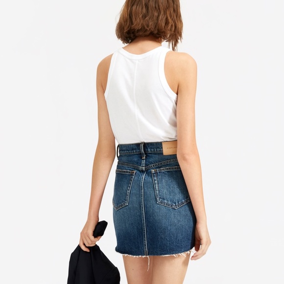 Everlane | The Reconstructed Denim Skirt - Picture 7 of 8